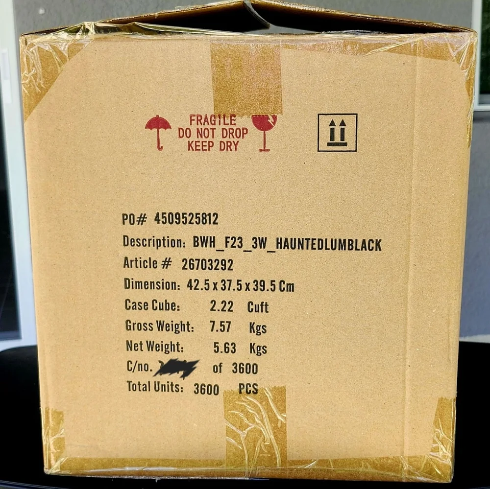 B&BW 2023 Skull King's Halloween House Haunted Castle Luminary (IN ORIGINAL BOX) - Picture 6 of 10